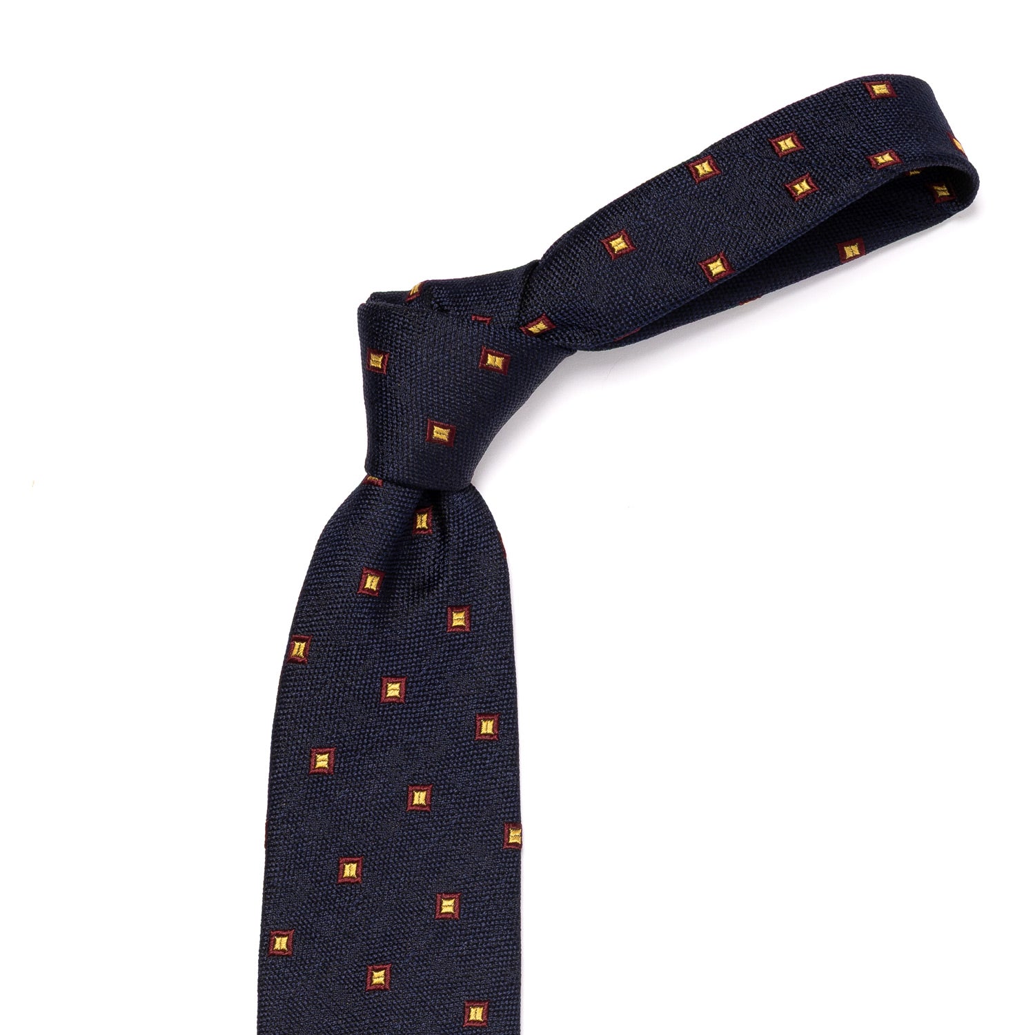Exclusively for Michael Jondral: Tie "Jacquard Silk" made from pure Silk - hand-rolled